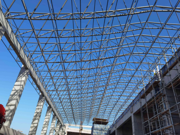 桂平网架加工工艺如何保证质量?